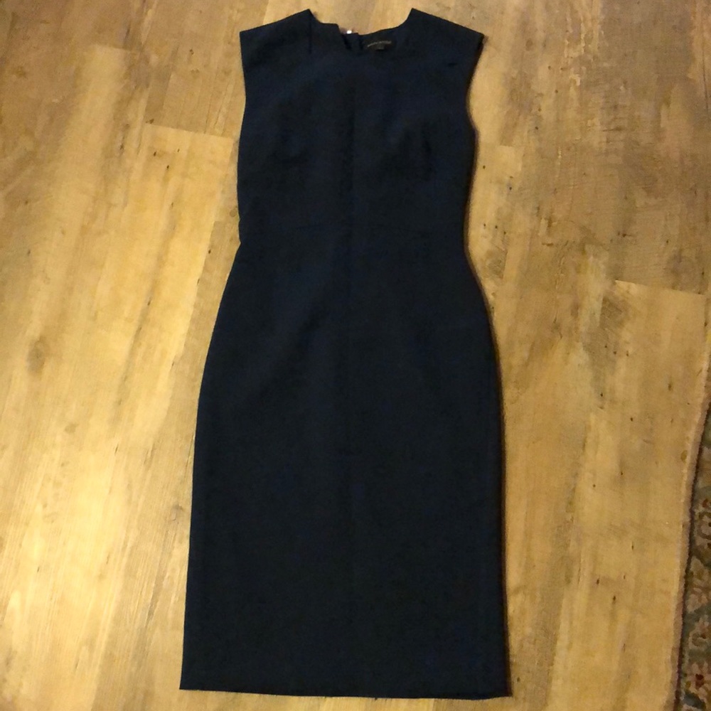Banana Republic navy shift dress, size 4